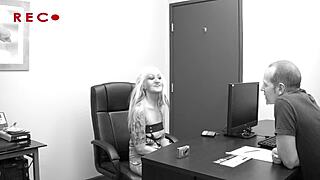 Lana Phoenix Shines in Her First Casting with a Monster Cock Experience. She's Ready for More!