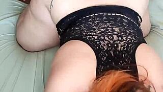 my naughty neighbor fucked me hard and made me cum on my big tits