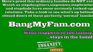 Man, I totally got slammed by my big stepbro during movie night, oops!