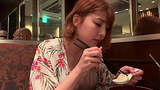 Wow, this cute japanese girl loves sucking and riding big ass 😍