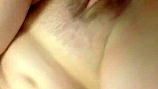 Minxycee uses brush toy for intense public toilet fucking with big ass fetish