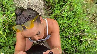 J Mac fucks Kelsi Monroe outdoors by the water 😍