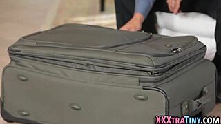 Petite Teen Whore Sucks Big Cock