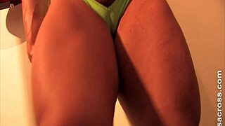 Wow, Lisa Cross Strips Naked for Muscle Posing! 💪