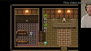 This Nun Exposes Her Tits And Boobs For Money In The Promised Rosary Uncensored Hentai Game.