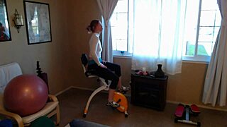 hey, friday cardio on stationary bike!