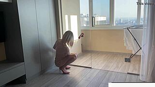 Step Mom Kris Pounds Herself with Huge Dildo for Wild Squirting Solo