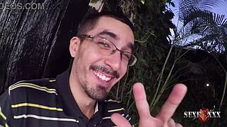 Beautiful Blonde Behind Scenes at Sexfoxxx Casting