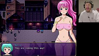 This Nun Exposes Her Tits And Boobs For Money In The Promised Rosary Uncensored Hentai Game.