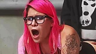 can a homeless latina take cumshots in public? watch her big ass get pounded on the street.