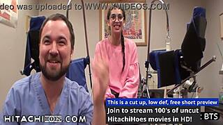 Kitty Catherine Screams with Hitachi Orgasms from Doctor Tampa!