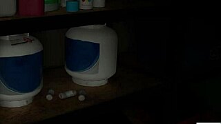 Brunette Plays with Silicone Toys