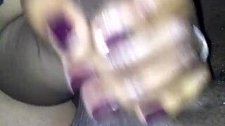 I'm the cheating wife sucking this big black cockk