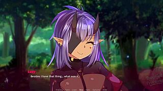 Lucy, what's your problem in this hentai game?