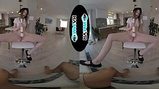 Skinny Brunette Girl Scout Vr Pov Pounding