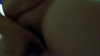 Dirty masturbation with dildo.