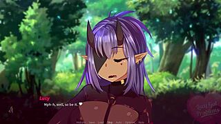 Lucy, what's your problem in this hentai game?