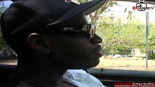 BBC picks up brunette with small tits for street encounter