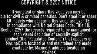 Maxine X says, 'Bend over for my big tits and ass'