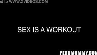 Milf krystal sparks enjoys pov blowjob and big tits action.