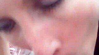 I watch Sofie Marie give a POV blowjob to BBC