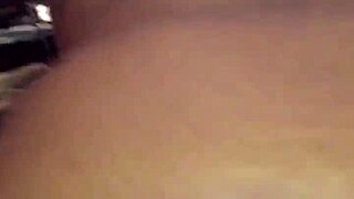 ebony bbw throws ass back in homemade cowgirl pov 😍