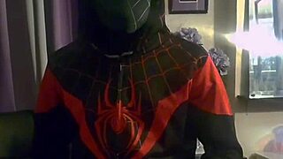 elijah nelson jerks big cock in cosplay