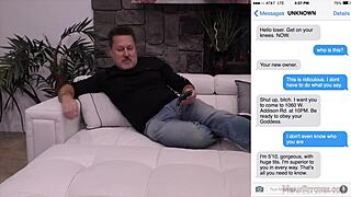 Slave Submits To Mistress Audrey Madison's Femdom Domination