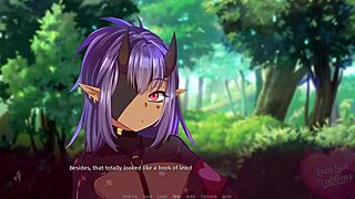 Lucy, what's your problem in this hentai game?