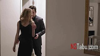 tiny shy girl seduces and fucks old boss