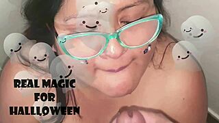 belly and swallow for halloween 😈