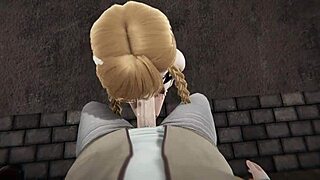 anna from frozen in uncensored 3d cartoon