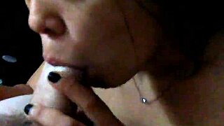 Amazing Blowjob By Cute Latina Swallowing Deeply