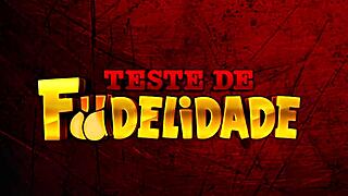 Beautiful Brunette Gives Intense Blowjob in Hotel Room!