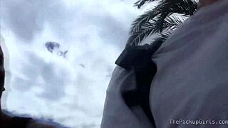 teen sucking and riding two dicks 😈