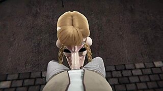 anna from frozen in uncensored 3d cartoon