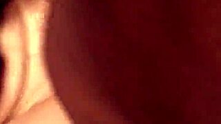 Tiny pussy pounded good and hard by big black cock in back seat