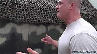 MILKED for SPERM, Black Naked Army Men JERK OFF
