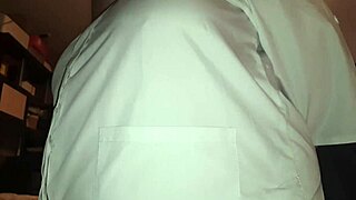 chubby nurse, wanna see bdsm with wax and clothespins on big boobs?
