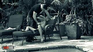 outdoor scene with aubrey addams