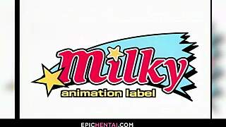 Fauna and Jordh Eagerly Share Kosuke Kawakami's Huge Monster Cock in Anime Scene