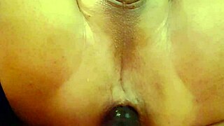 Intense Tranny Anal Gaping With Big Ass Orgasm