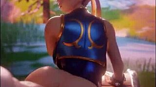 Chun Li in Fortnite action is just too hot to handle! 🔥