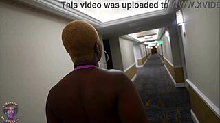 Liberian Slut Gets Pussy Pounded Hard After Wild Day Party in Las Vegas