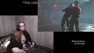 Breasts and butts in a video game let’s play
