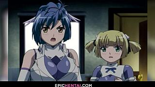 Fauna and Jordh Eagerly Share Kosuke Kawakami's Huge Monster Cock in Anime Scene