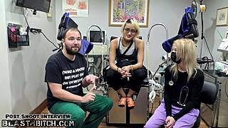 Doctor Tampa blasts Channy Crossfire with huge cum load.