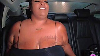 Wow! BBW Miss Exquisite Masturbates Wildly for Uber Driver!