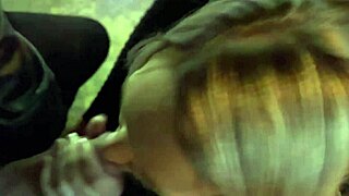 hey, hotwife blowing in bar, car sex, gloryhole action, cum walk after! 😜