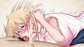 Hentai blonde married bitches with big tits and monster cocks fucking hard